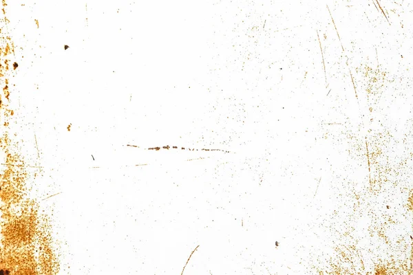 Paslı çiziklerle boyanmış beyaz metal doku. Paslı metal arkaplan, gürültülü arkaplan.