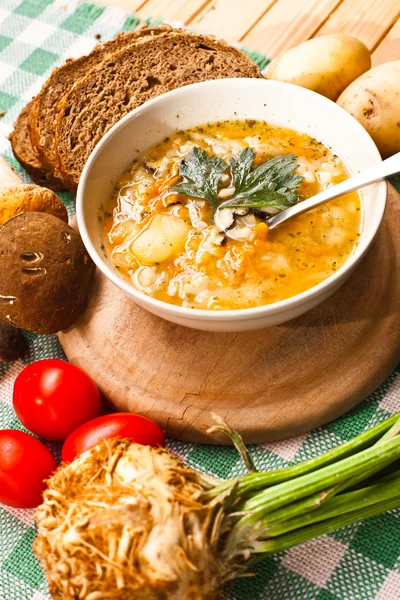 Supă cu legume — Fotografie, imagine de stoc