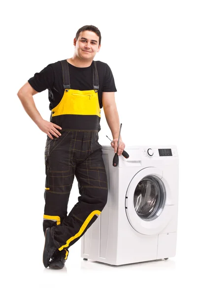 Wasmachine reparateur — Stockfoto