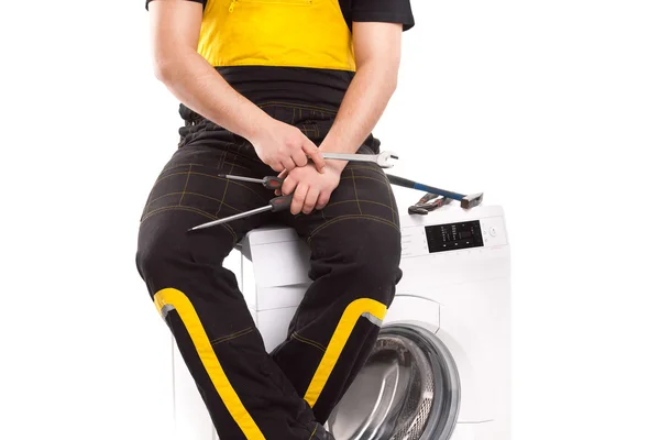 Wasmachine reparateur — Stockfoto