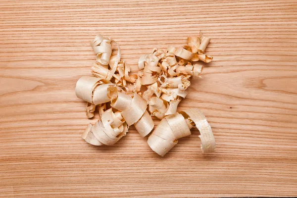 Wood chips (shavings) — Stock Photo, Image