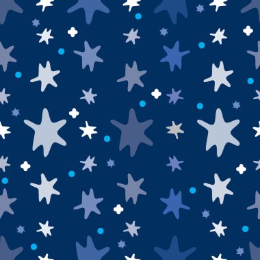 Yıldızlı renksiz desen