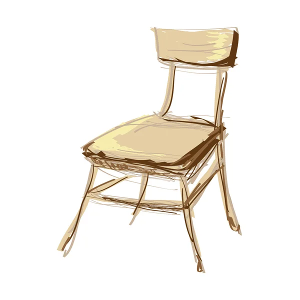 La chaise d'art . — Image vectorielle