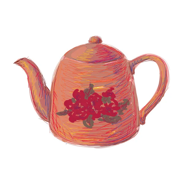 Искусственный чайник — стоковый вектор