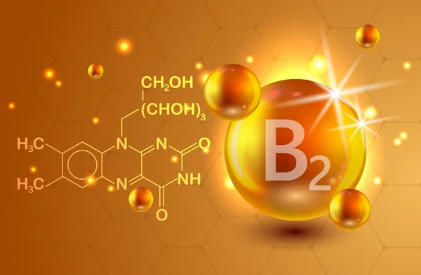 Voeding Teken Vector Concept Kracht Van Vitamine — Stockvector