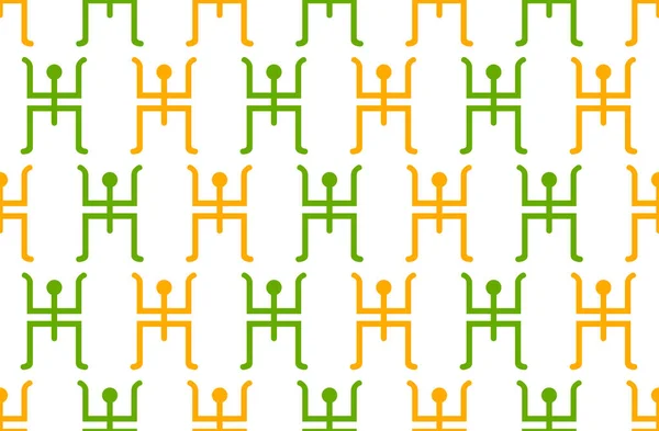 シームレスなパターン 伝統的なベクトル背景を持つベンガルの新年ポヘラボイシャフのベクトルイラスト パターン塗りつぶし ウェブページの背景 表面のテクスチャ テキスタイルに最適 — ストックベクタ