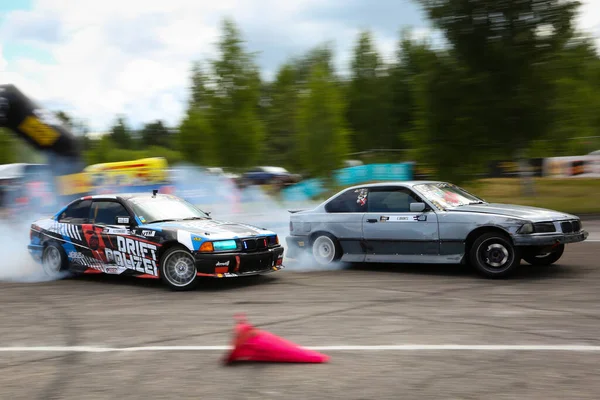 Daugavpils Latvia July 2022 3Rd Latvian Championship Drift Competition Karting — Stock fotografie