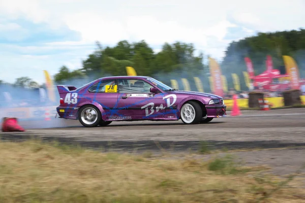 Daugavpils Latvia July 2022 3Rd Latvian Championship Drift Competition Karting — 图库照片