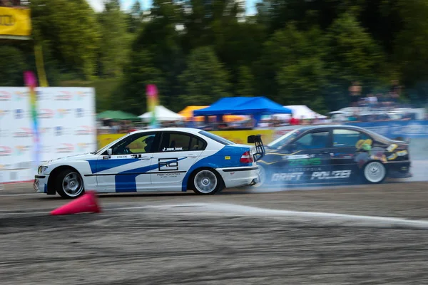 Daugavpils Latvia July 2022 3Rd Latvian Championship Drift Competition Karting — Fotografia de Stock