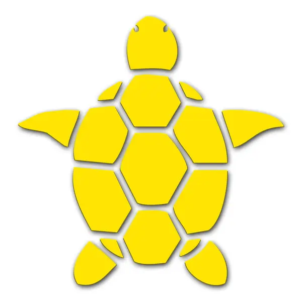 turtle. web icon simple illustration, Golden Turtle Symbol of Good Luck