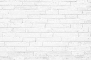 Kırsal odadaki Beyaz Tuğla Duvarı. Soyut Yıpranmış Doku Lekeli Yaşlı Stucco.