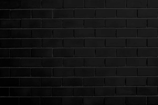 Fond Mur Brique Noire Dans Obscurité Ancienne Les Murs Intérieurs — Photo