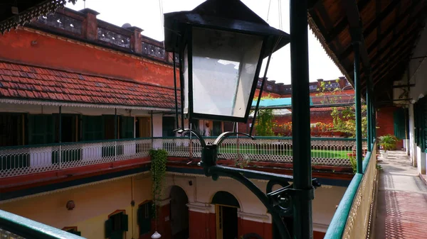 Rajbari penceresinin manzara resmi.