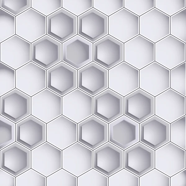 Hexagon design background — Stock Vector