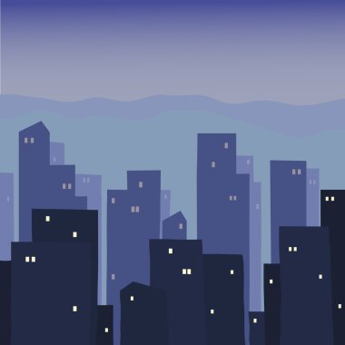 gece şehir