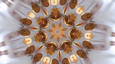 Bitcoin 'li kaleydoskopik video döndükçe ortaya çıkıyor ve kayboluyor,