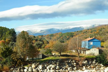 Candeleda, Avila, İspanya 'dan Sierra de Gredos,