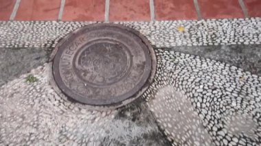 Tipik su kuyusu Almuecar, Granada, Endülüs, İspanya,