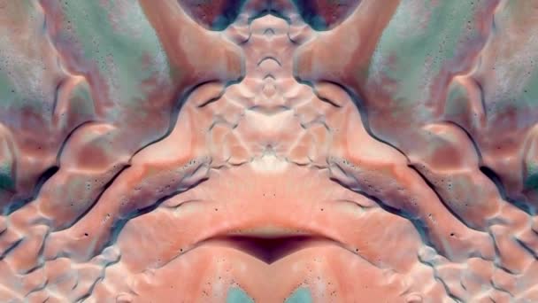 Vulva Desert Abstract Naturalistic Video Deserts Africa Air Abstract Figurative — Stok video