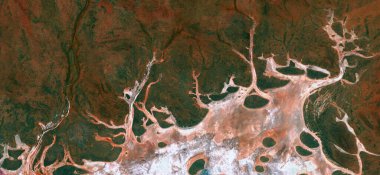 Hayaletli orman, Afrika çöllerinin soyut fotoğraflarının havadan çekilmesi. Çöl manzaralarının havadan görünüşü, Tür: Soyut doğalcılık, soyuttan mecazlara