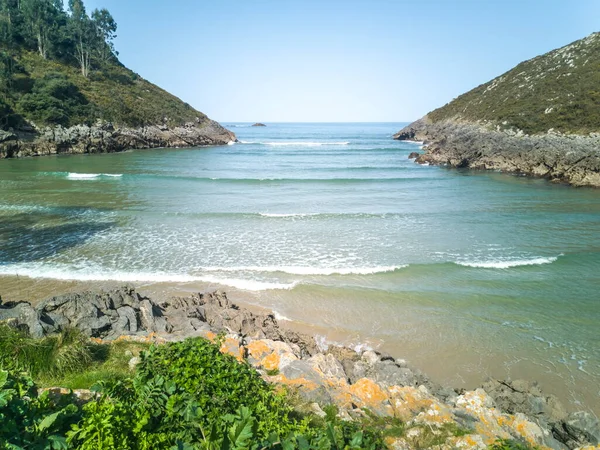 Niembro Cove Beach Asturias Spain — Stock Photo, Image