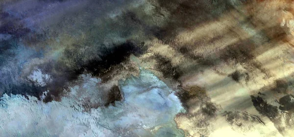 Abstrakte Landschaftsaufnahme Der Wüsten Afrikas Aus Der Luft Die Die — Stockfoto