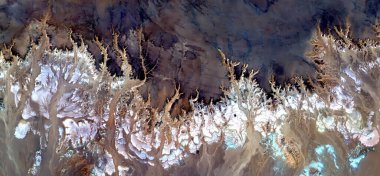 winter Storm,  abstract photographs of the deserts of Africa from the air,