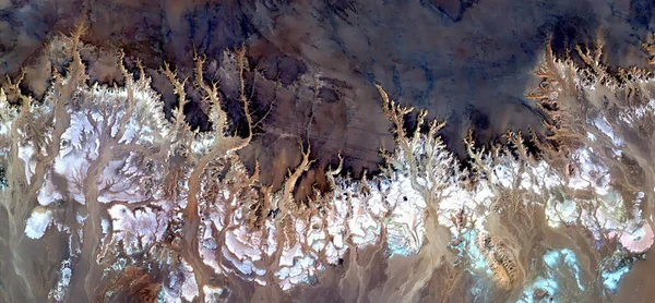 winter Storm,  abstract photographs of the deserts of Africa from the air,