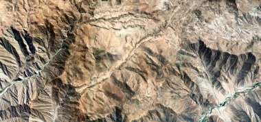 the traces of time, abstract photographs of the deserts of Africa from the air,