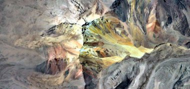 the glow, abstract photographs of the deserts of Africa from the air,