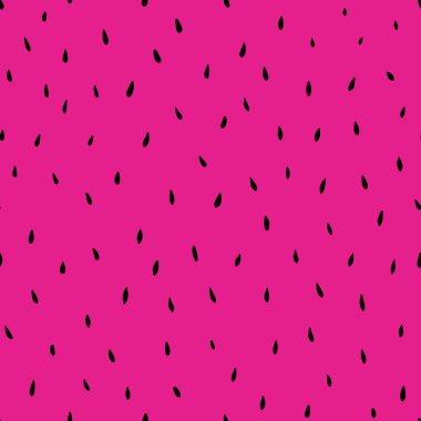 Pembe arka planda tanecikleri olan kusursuz bir desen. El çizimi vektör illüstrasyonu