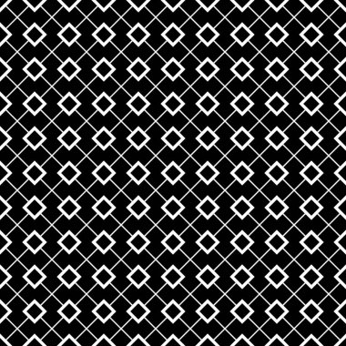 Geometrik dikişsiz desen. Soyut arkaplan. Siyah ve beyaz. Baskı, tekstil, kumaş, ambalaj için doku.