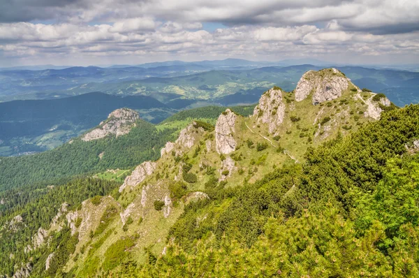 On the way from Strecno to Stefanova — Stock Photo, Image