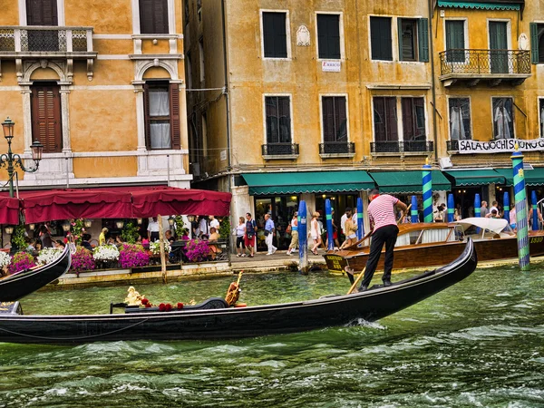 Benátky známé jako la serenissima v severní Itálii je kouzelné místo — Stock fotografie