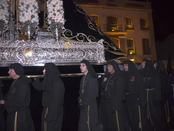 Las procesiones de Pascua en Nerja en la Costa del Sol Andalucia Sur de España —  Fotos de Stock