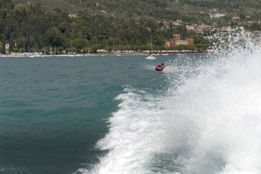 Gardone riviera on lake garda, İtalya