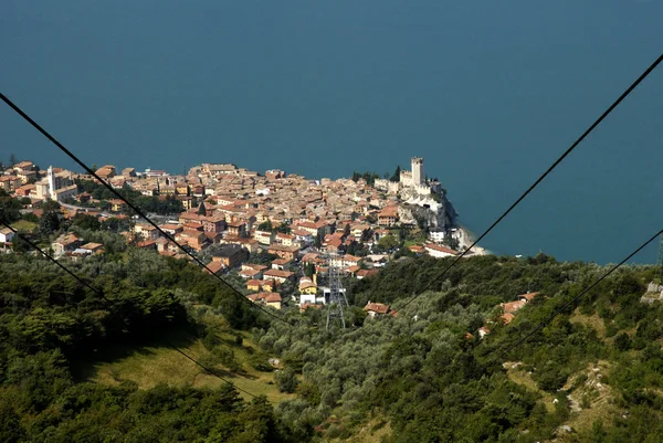 Malcesine sul Lago di Garda nel nord Italia — Foto Stock