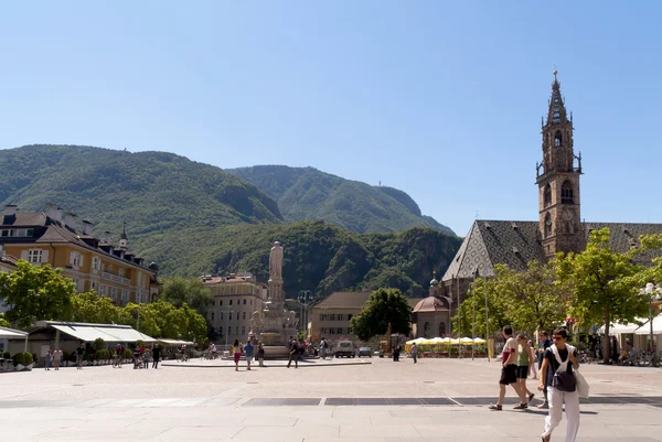 Bolzano v italské Jižní Tyrolsko Evropě — Stock fotografie