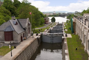 kanalın Doğu Kanada ottawa kilitler