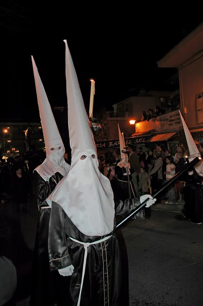 Processione di Pasqua a Benalmadena Spagna — Foto Stock