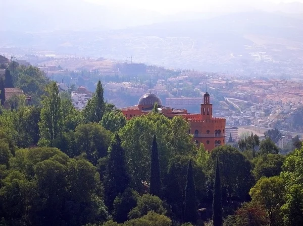 O Alhambra Palace Hotel em Granada Espanha — Fotografia de Stock