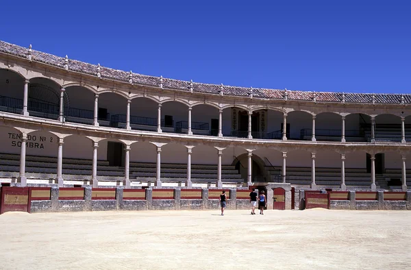 Les arènes de Ronda dans le sud de l'Espagne — Photo