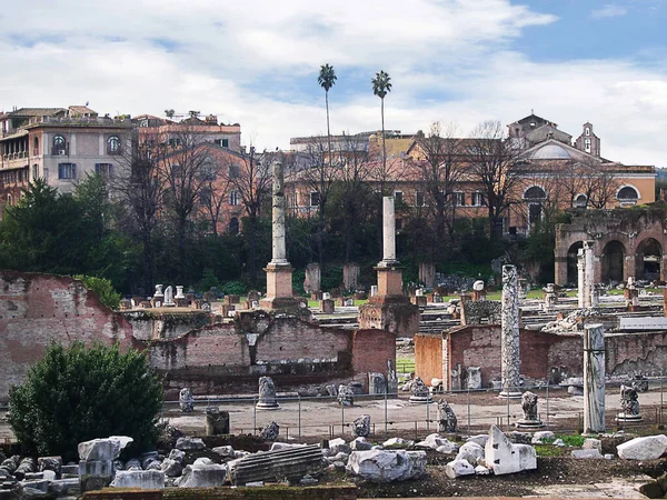 Roman Forum Site Located Centre Ancient City Rome Location Important — Stock Photo, Image