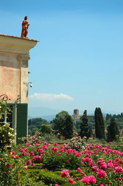 Το pitti palace και boboli κήπους, Φλωρεντία, Ιταλία. — Φωτογραφία Αρχείου