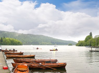 Grasmere, İngiltere'de Avrupa'nın lake District