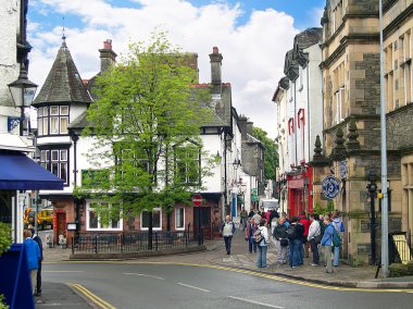 Bowness lake District, İngiltere'de Avrupa'da
