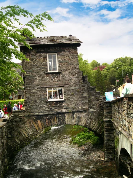 Bridge House in Ambleside in the Lake District of Northern England — Stock Photo, Image