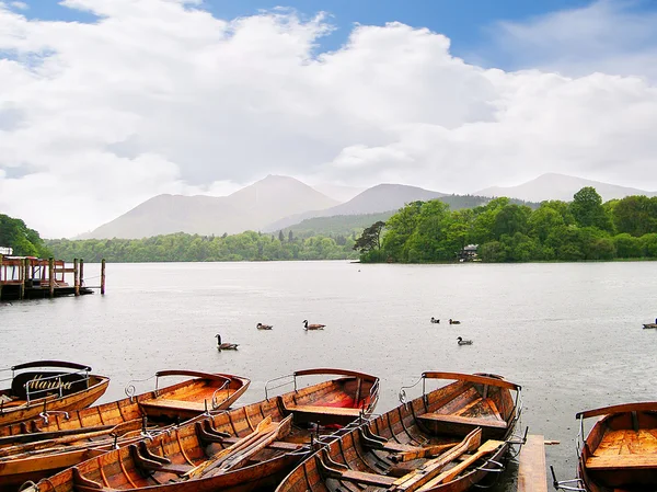 Lake district v Anglii Evropě — Stock fotografie