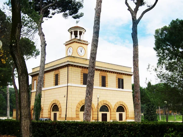 Borghese Gardens Rome Italy Villa Borghese Landscape Garden Rome Containing — Stock Photo, Image