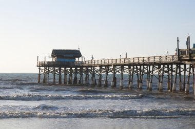 The Pier on Cocoa Beach Florida USA clipart